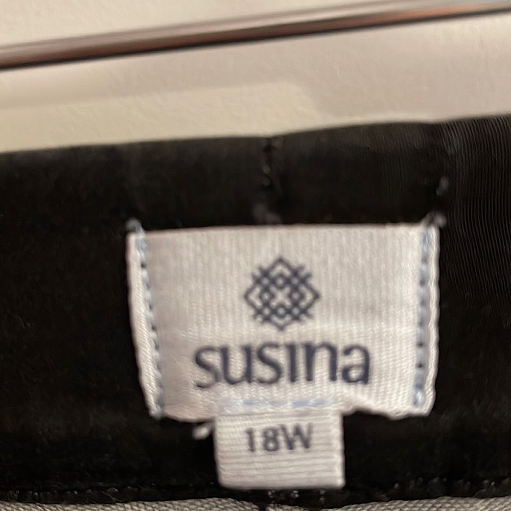 Rich Black Susina Pull on Jeggings